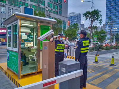 祝賀我司鐵保宏泰保安入駐勝安停車場安保護衛